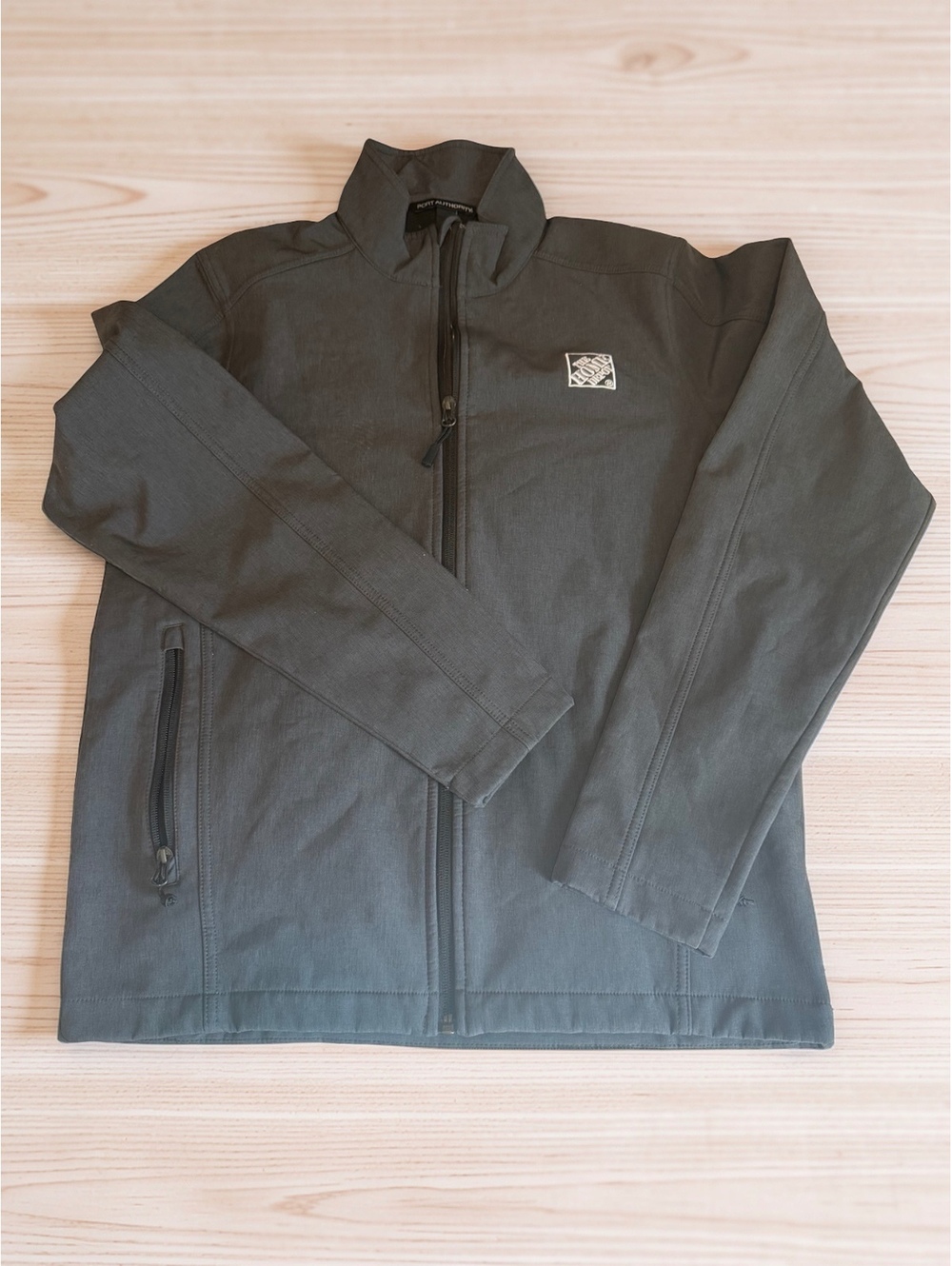 Port Authority Men's Utility Jacket with Home Depot Logo, Size Large